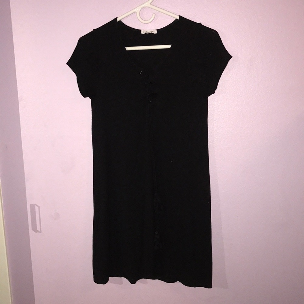 black dress