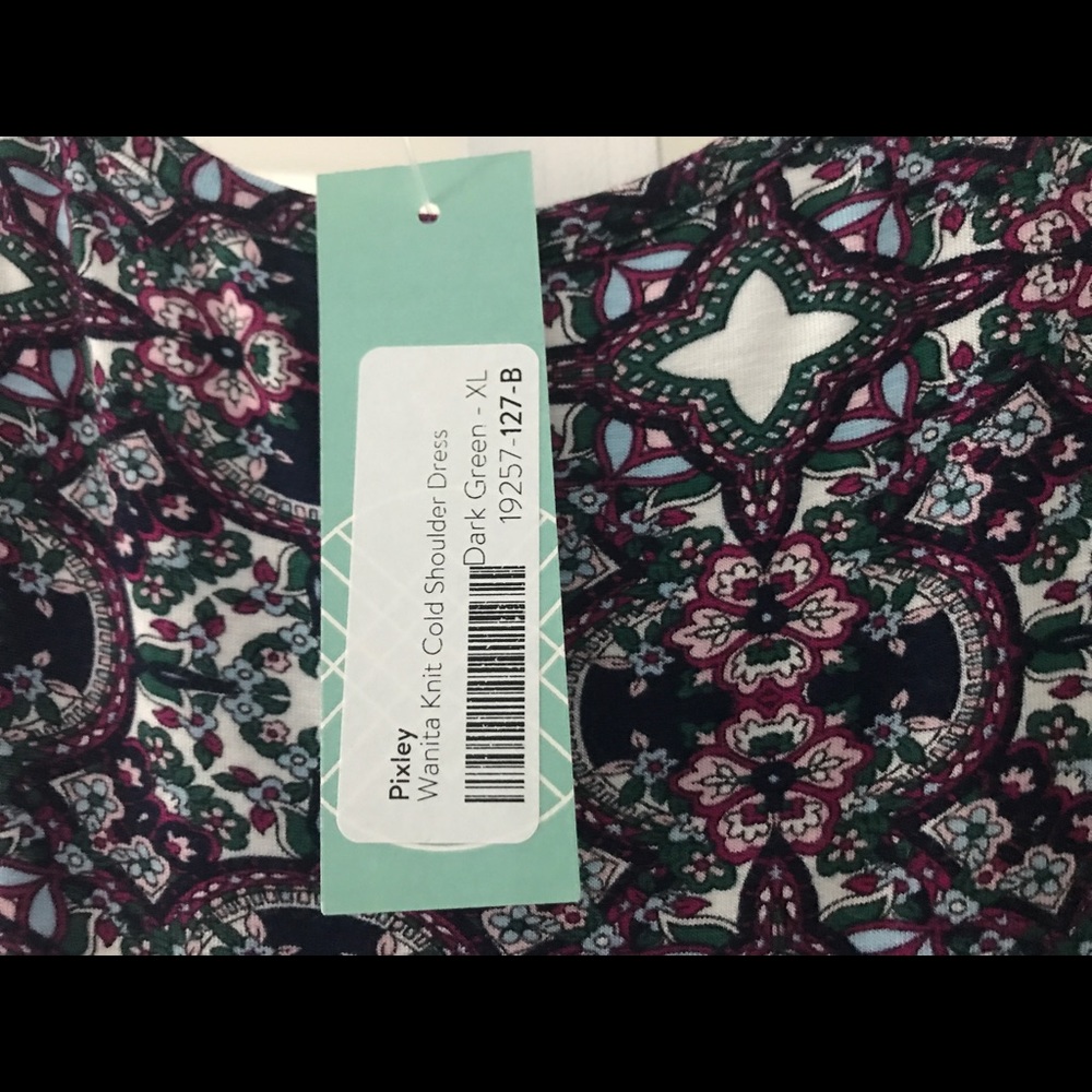Picked Wanita Knit Cole Shoulder Dress - Picture 2 of 3