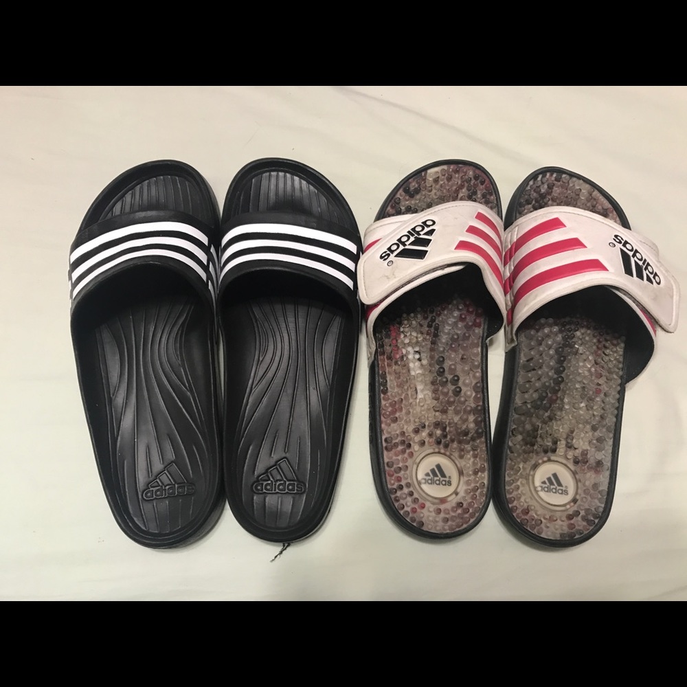 Adidas Slides Bundle Size 8-9