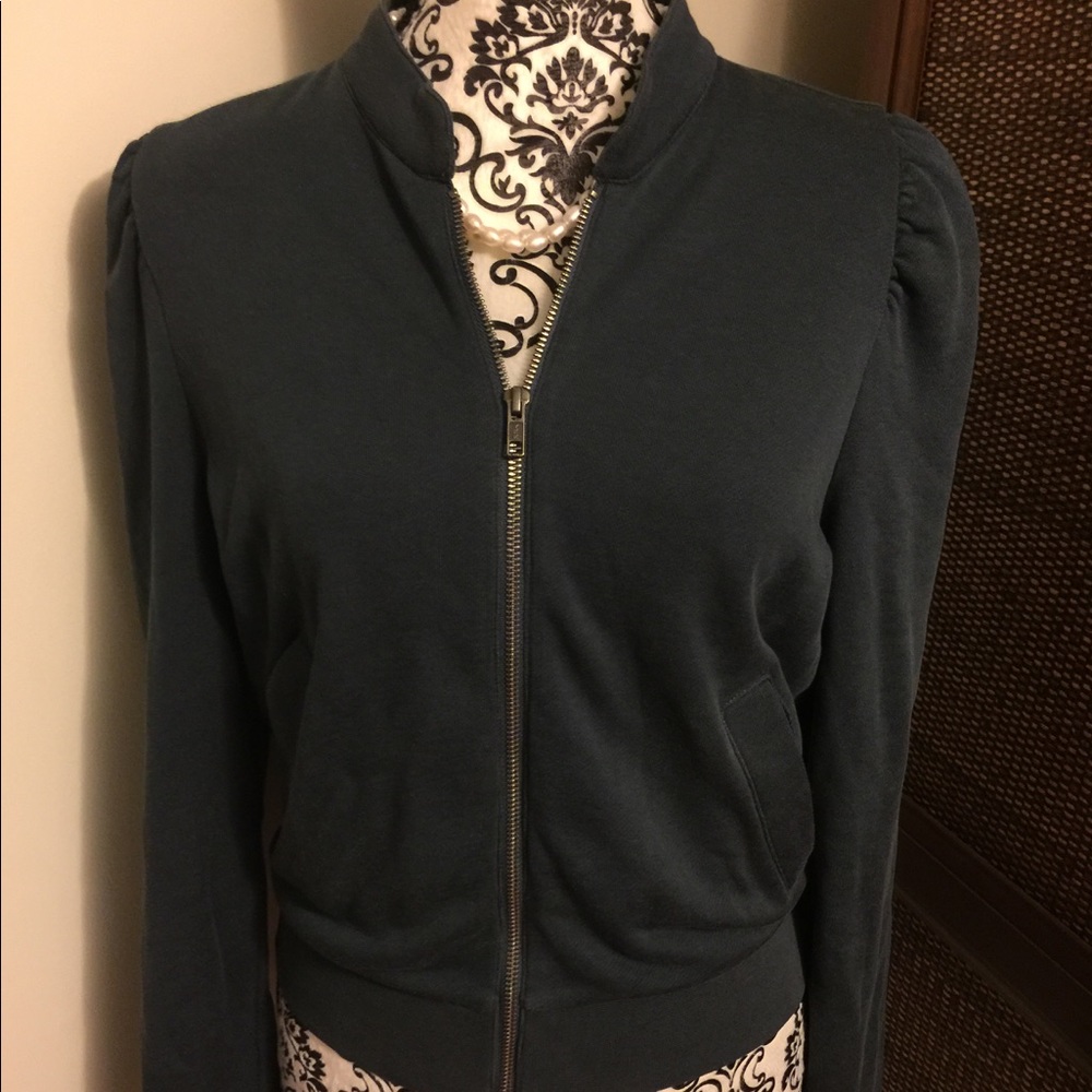 FREE PEOPLE Cute Cropped Sweatshirt MED