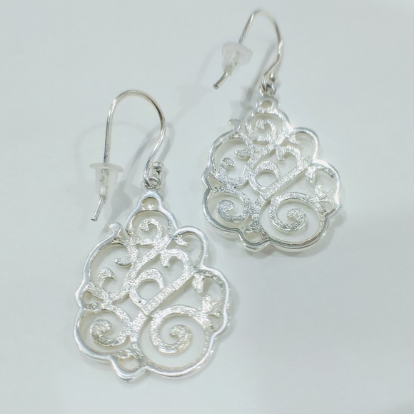 Giani Bernini Sterling Silver Drop Earrings - Picture 4 of 6