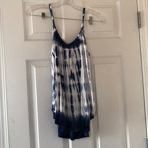 AE Soft & sexy Tie-Dye braided tank