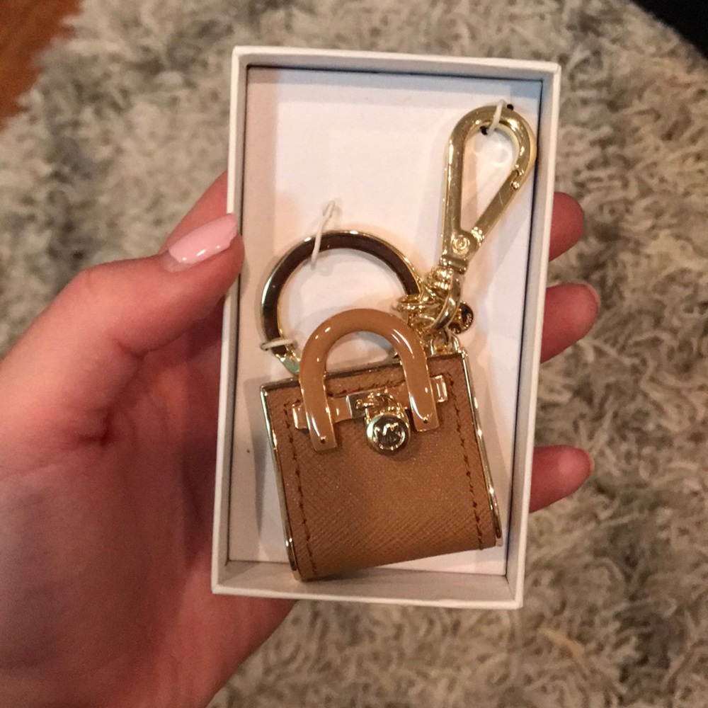 Michael Kors Lock Charm Key Chain