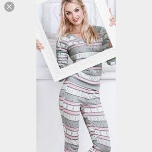 Victoria's Secret Fireside Thermal Pajamas
