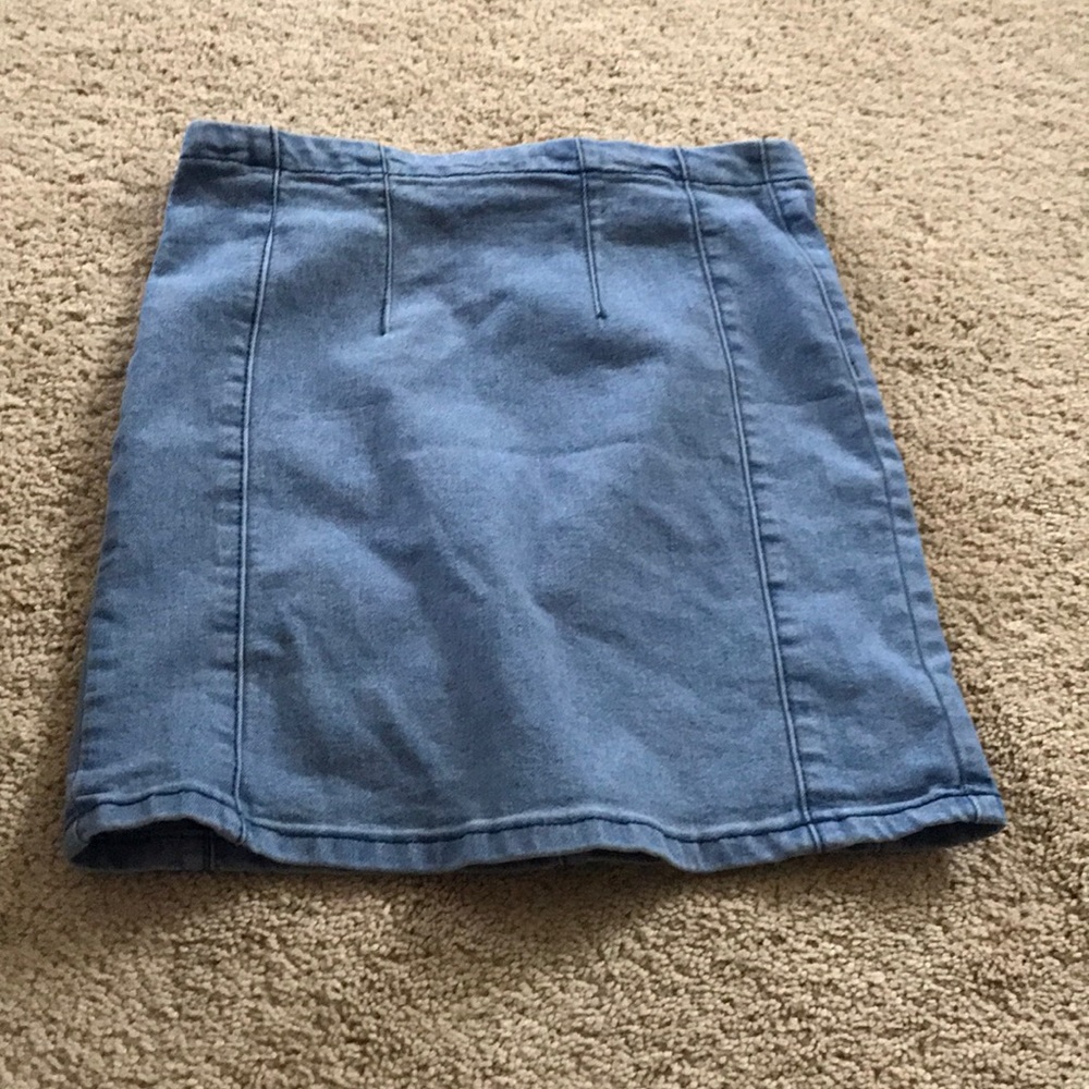 Brandy Melville Jean Skirt