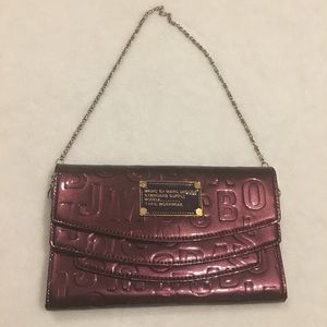New Marc Jacobs Purple Patent Clutch / Purse