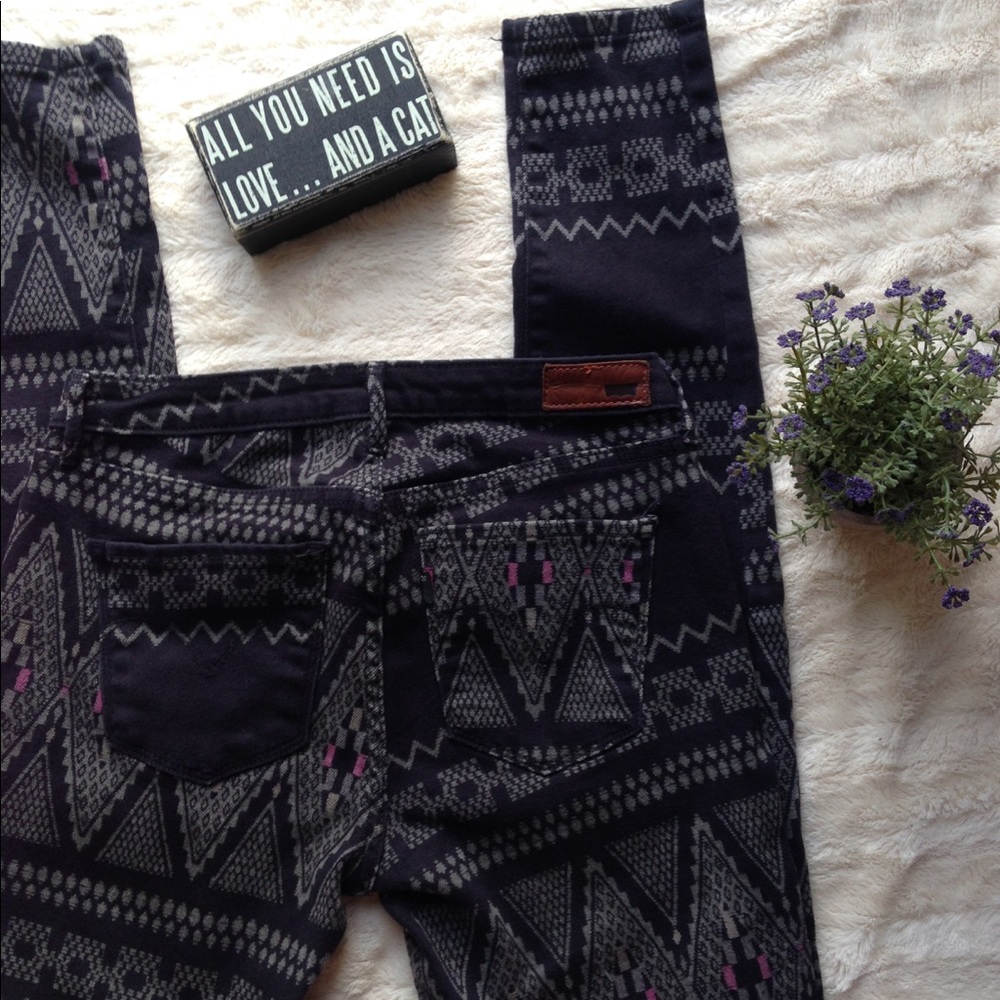 Levis Strauss Aztec Jeans Legging 26