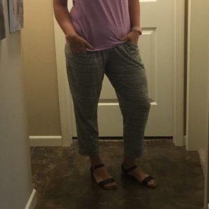 Gap heathered grey joggers