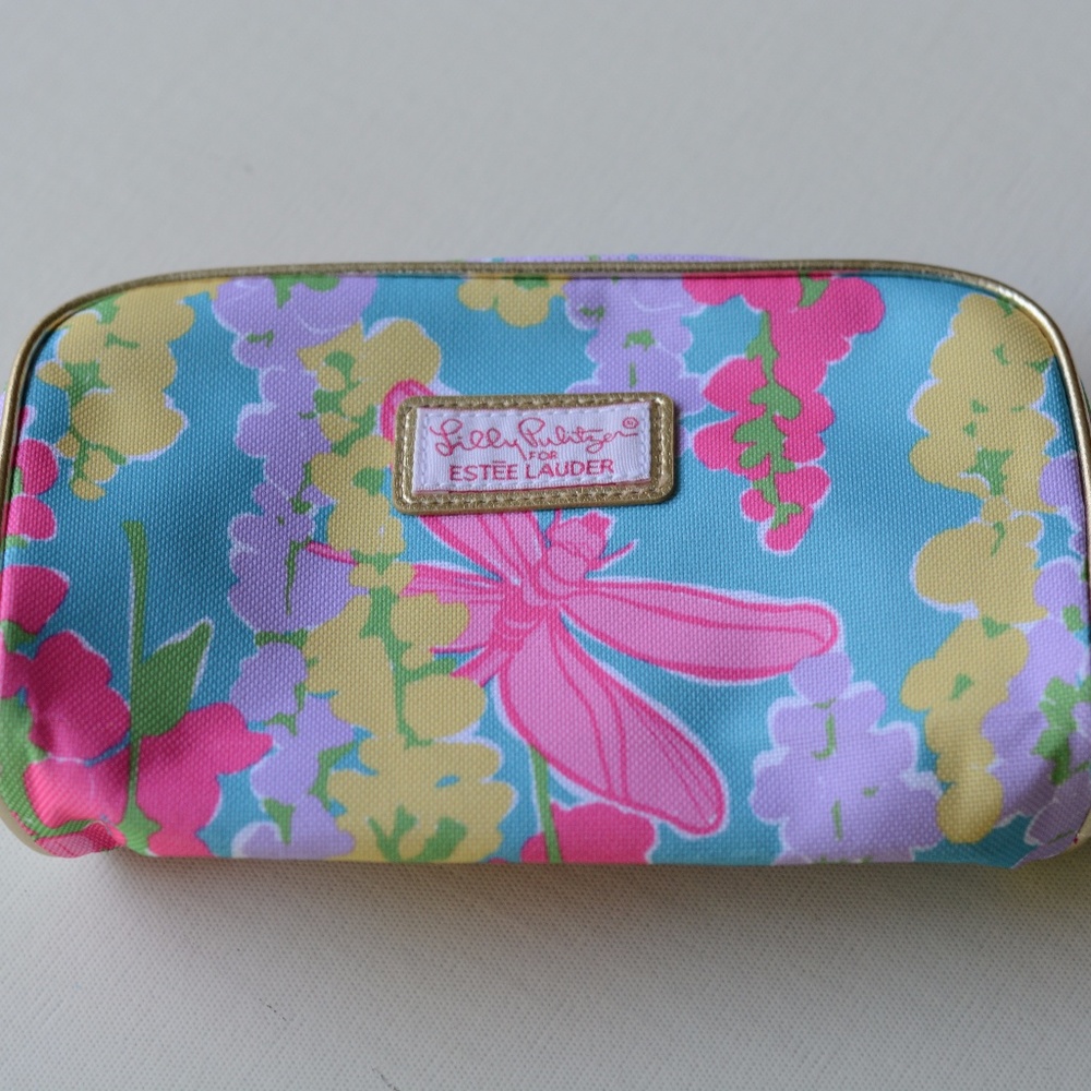 Lilly Pulitzer Floral Makeup Bag
