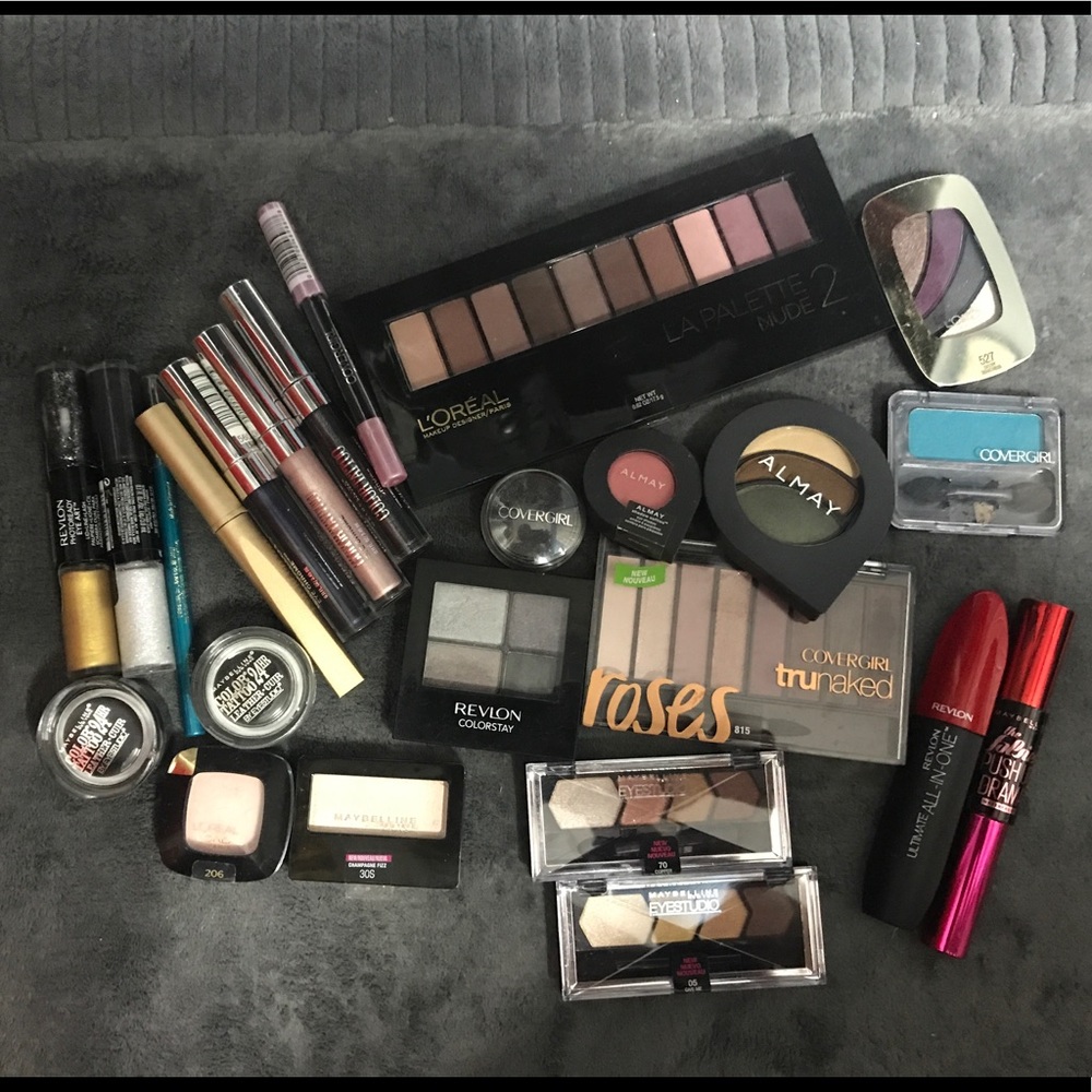 Massive Unused Drugstore Eye Makeup Bundle