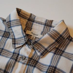 Madewell Plaid Flannel Courier Shirt