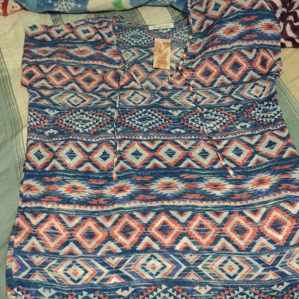 Francesca's Swim Suit Cover NWT