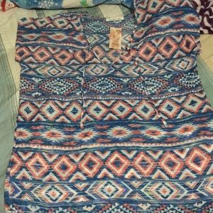 Francesca's Swim Suit Cover NWT