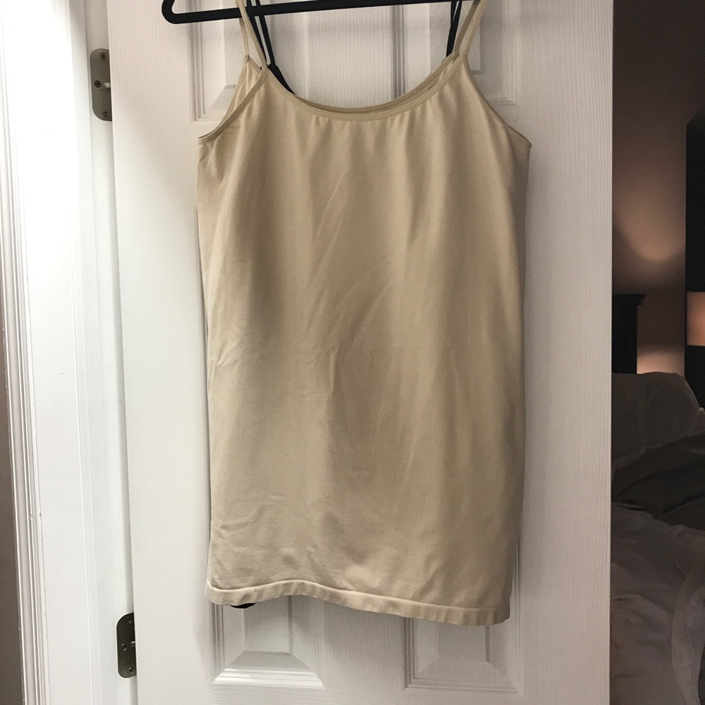 Two BeMaternity Long Line Tanks