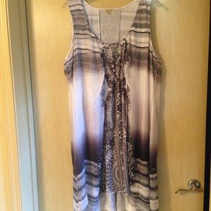 One World dress with embellished bodice