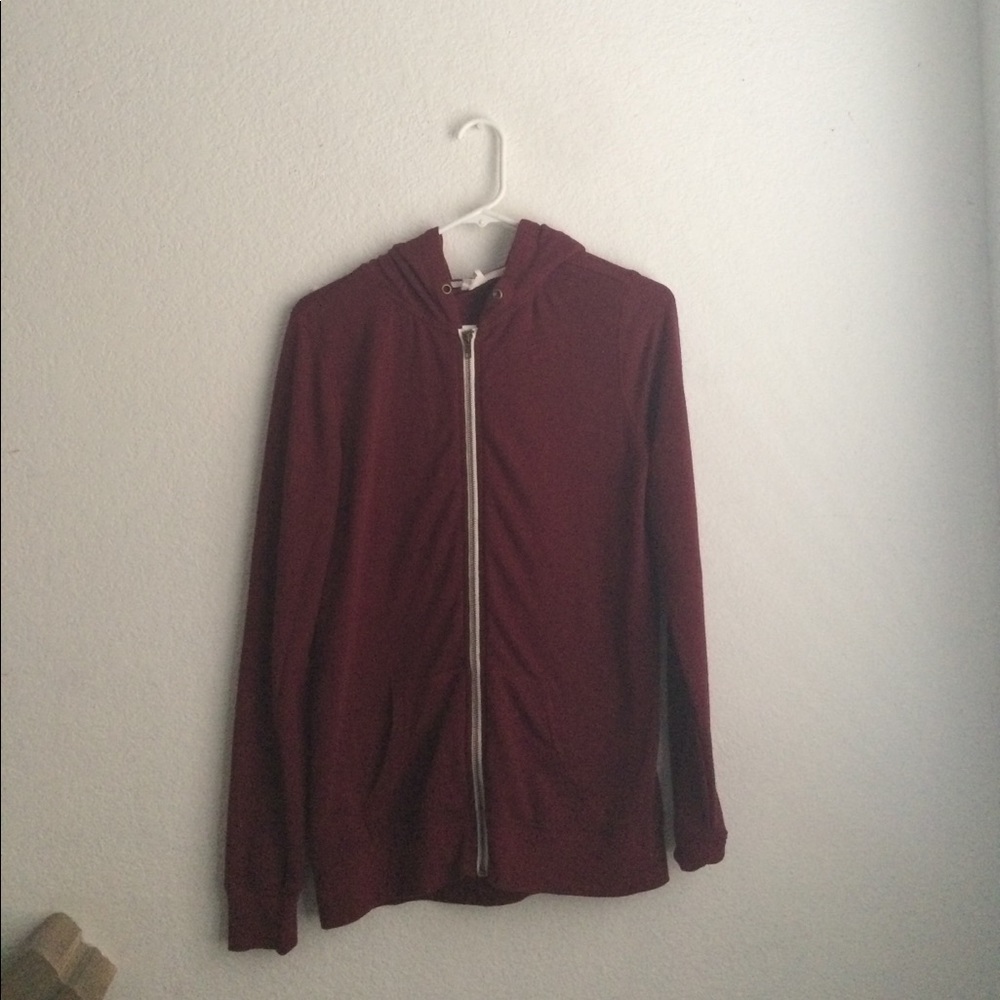Red jacket