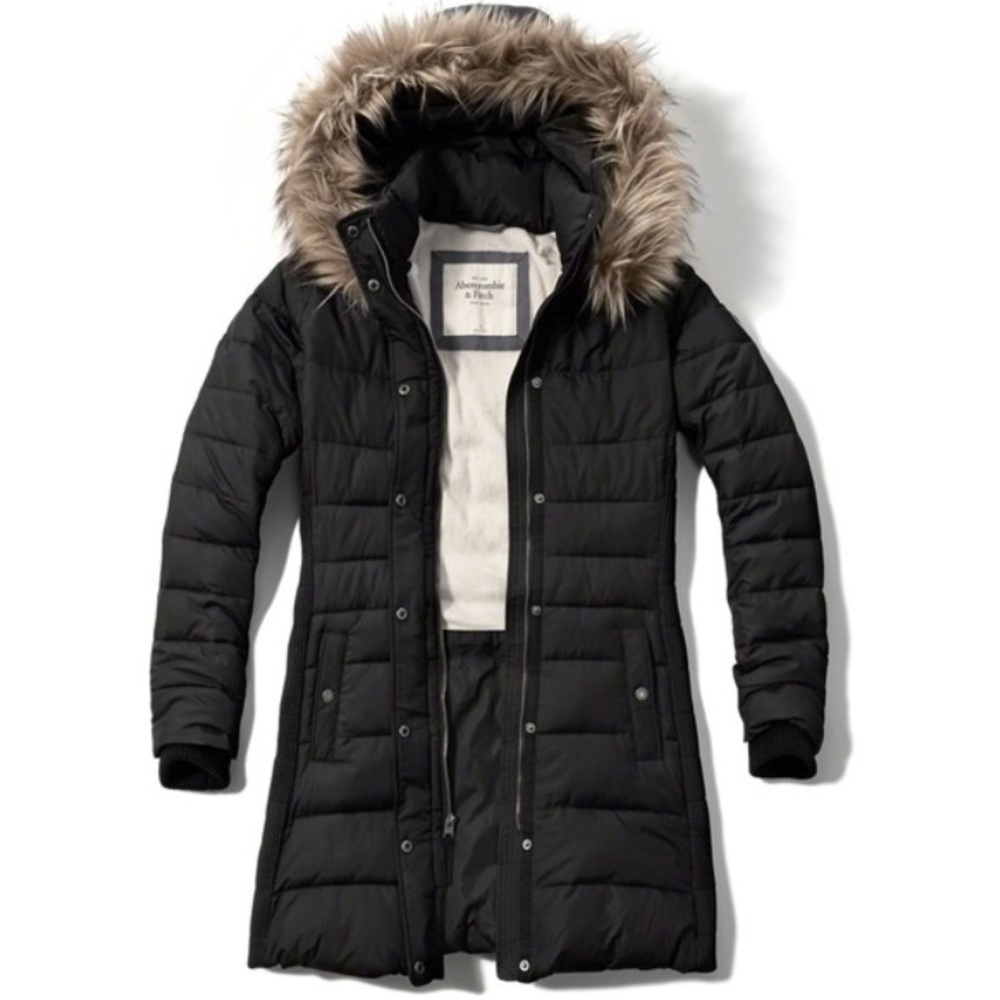 🦋Abercrombie Hooded Puffer Parka