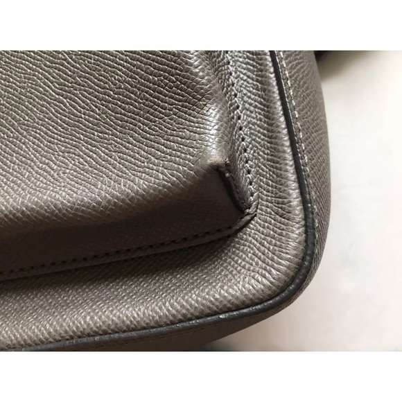 Authentic BURBERRY Shaldon Saffiano Calf Leather Crossbody Messenger Purse Bag - Picture 5 of 10