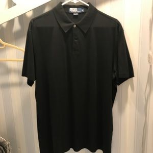 Black Ralph Lauren Polo Collared Tee