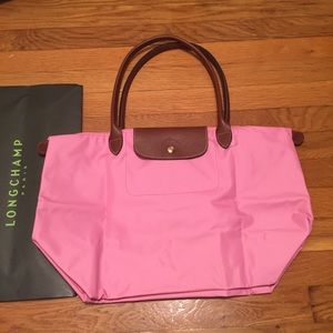 Longchamp Le Pliage Large Tote Pink