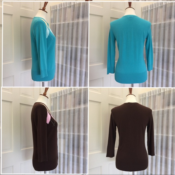 NWOT Bundle of 2 3/4 sleeve sweater - Picture 8 of 8