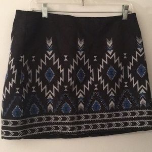 Aztec skirt