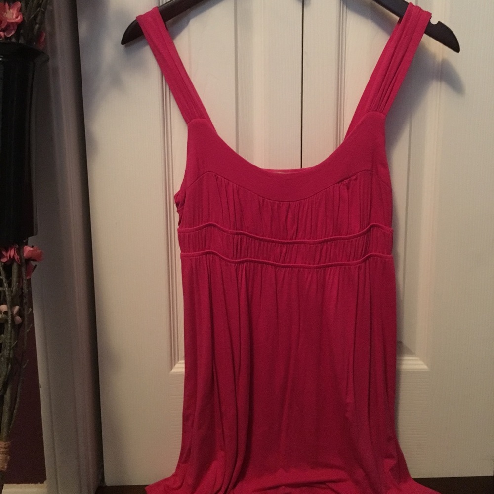 Lush: pink tank top