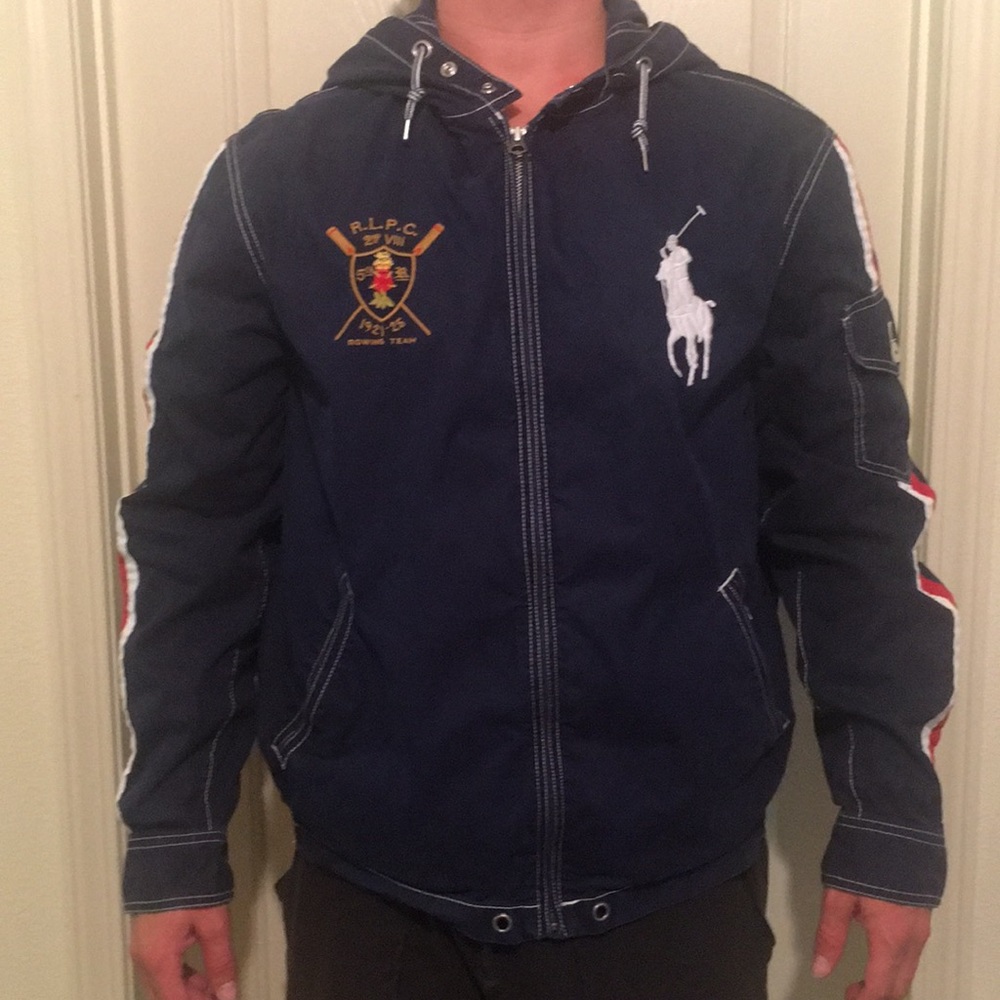 Men's polo windbreaker