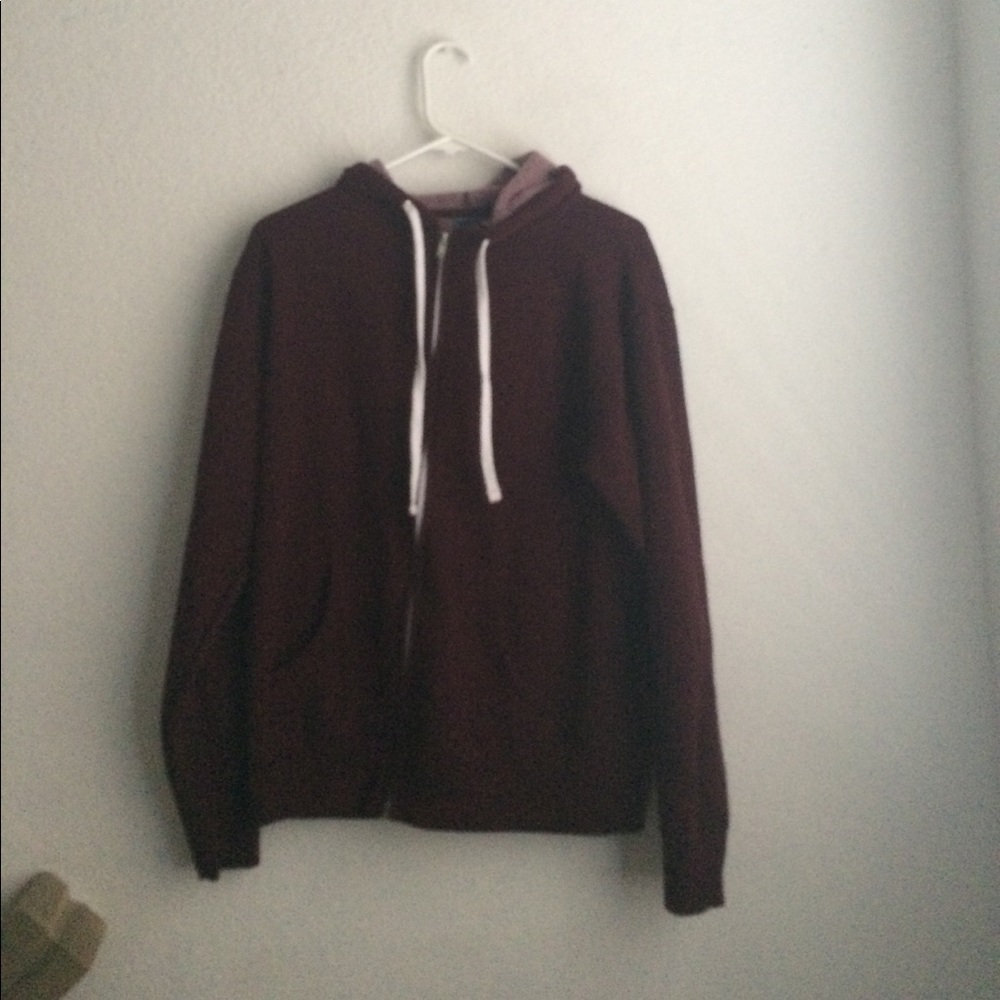 Burgundy jacket