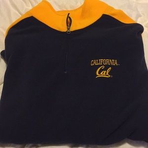 UC Berkeley half zip fleece