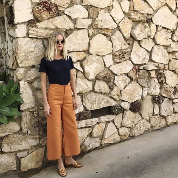 Urban Outfitters Pants - Lykke Wullf Sandi Pants in Peach Canvas