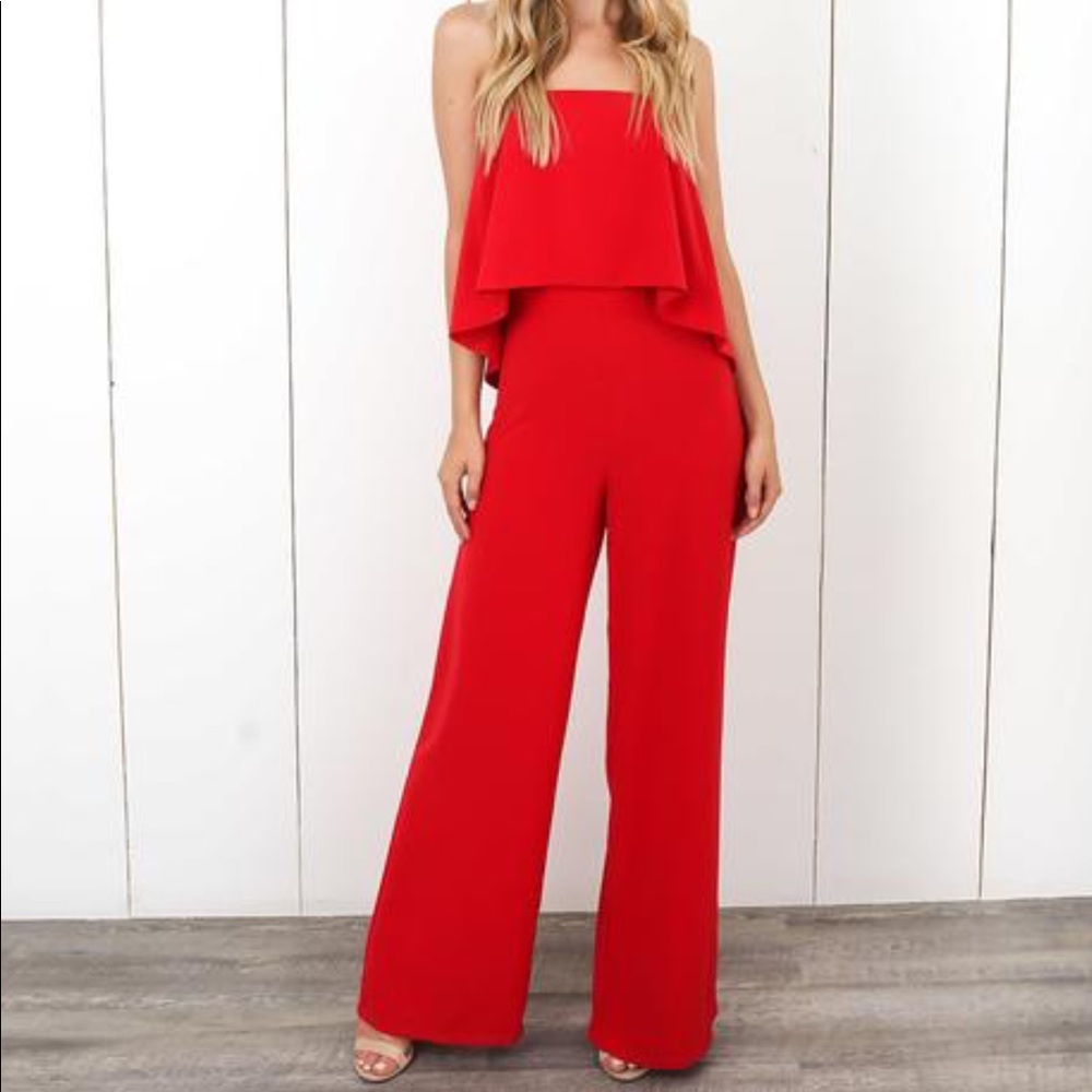 Red Jumpsuit