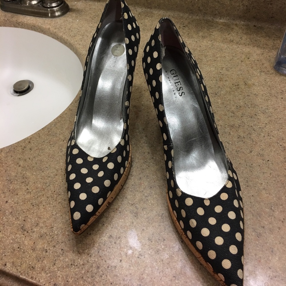 Guess cork heels