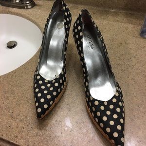 Guess cork heels