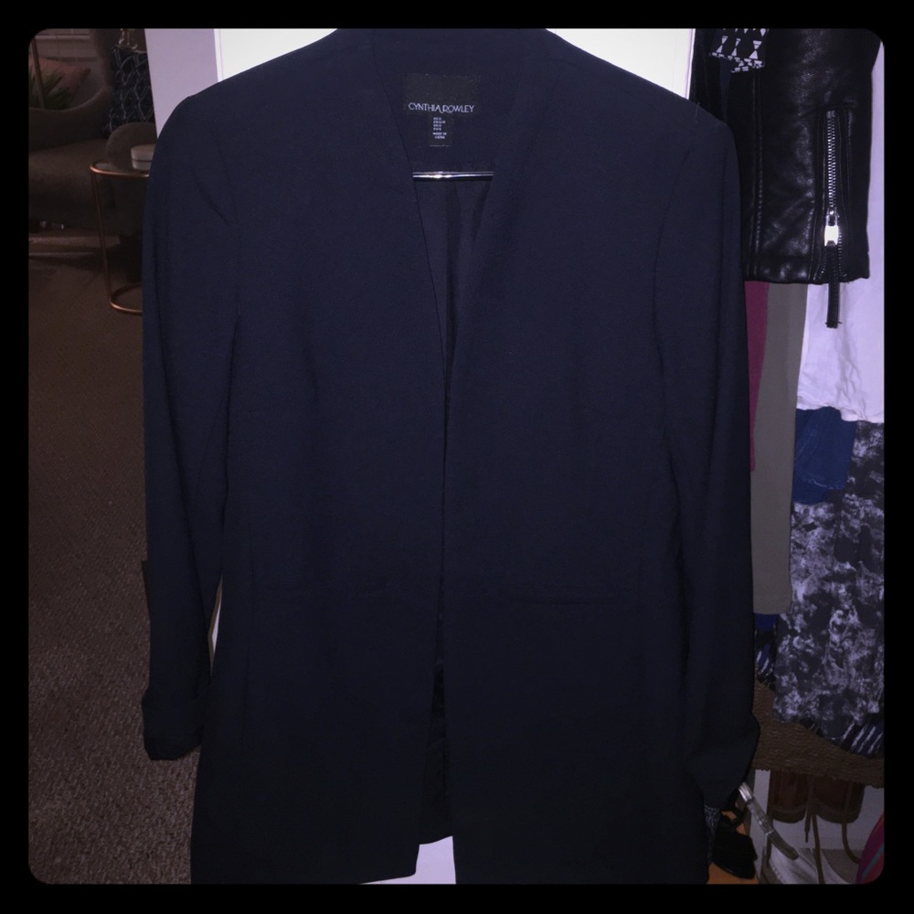 Cynthia Rowley Navy blazer - S