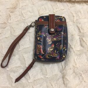 Sakroots Wallet and Phone Wristlet