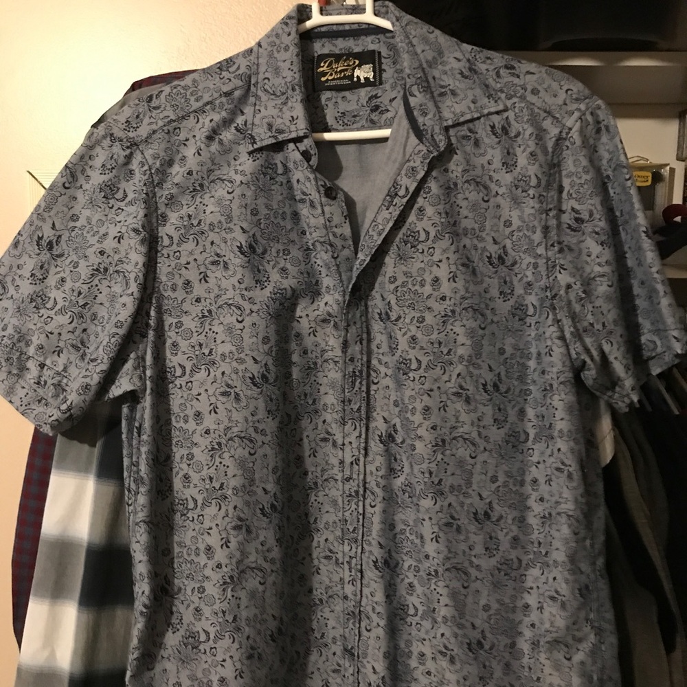 Duke's Bark button up/dress shirt