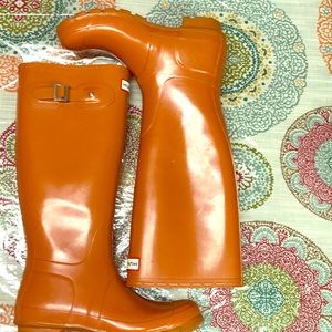 Hunter rain boots