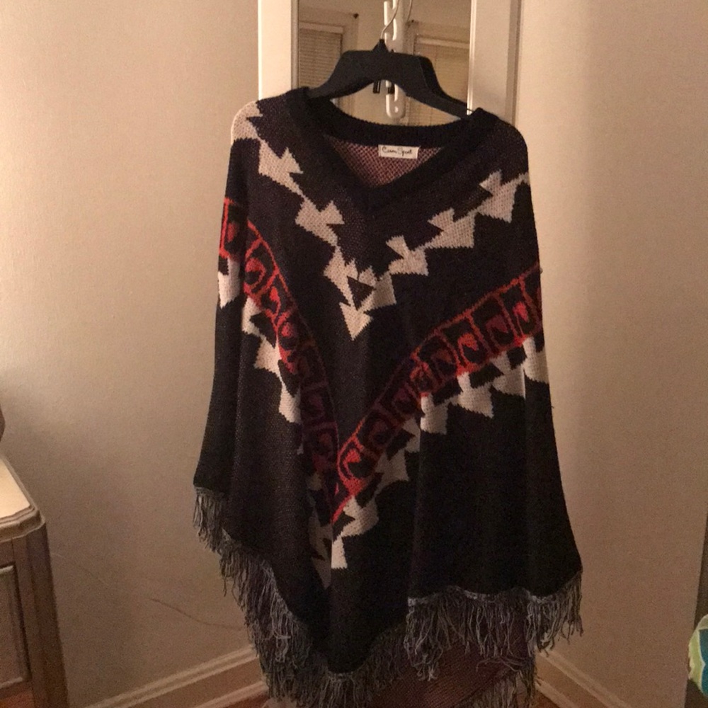 Sweater Poncho one size fits all