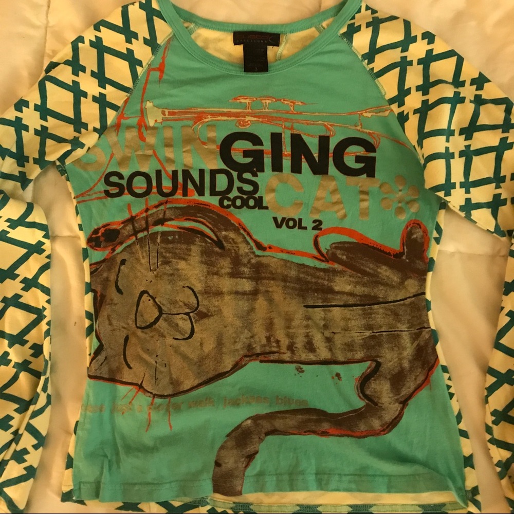 CUSTO BARCELONA long-sleeve cotton shirt Cool Cat