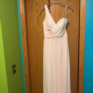 Alfred Angelo Floor length bridesmaid dress - pink