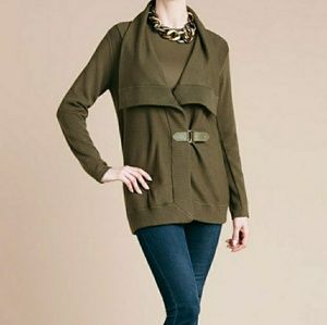 Shawl collar cardigan