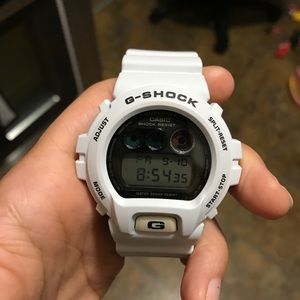 White authentic G shock