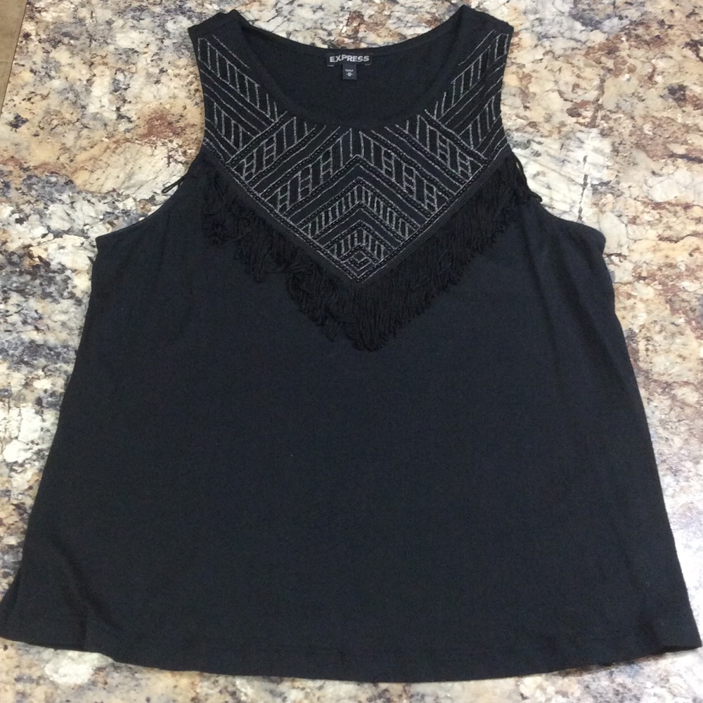Express tank with fringe