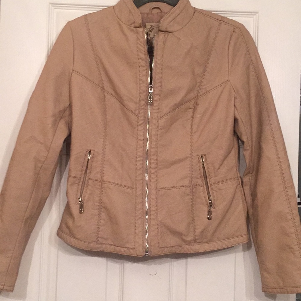 "Leather" jacket never worn