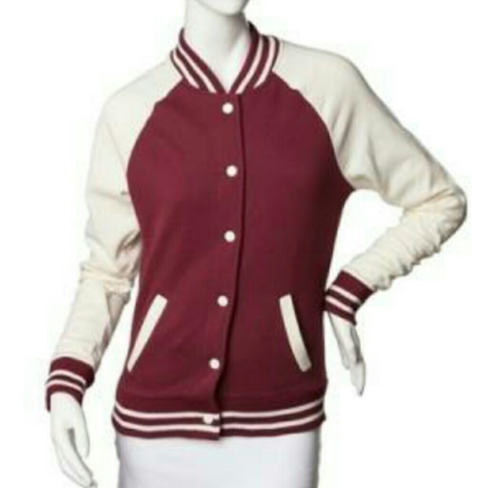 Journey's Varsity Fleece Jacket