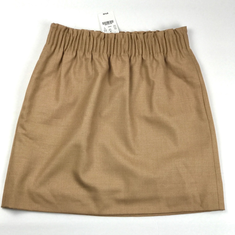 NWT:  J.Crew Wool Sidewalk Skirt