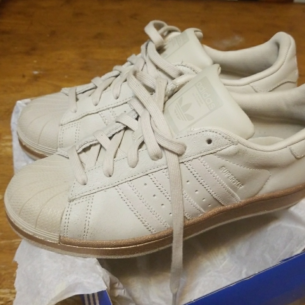 ADIDAS Superstar Cream and Bronze