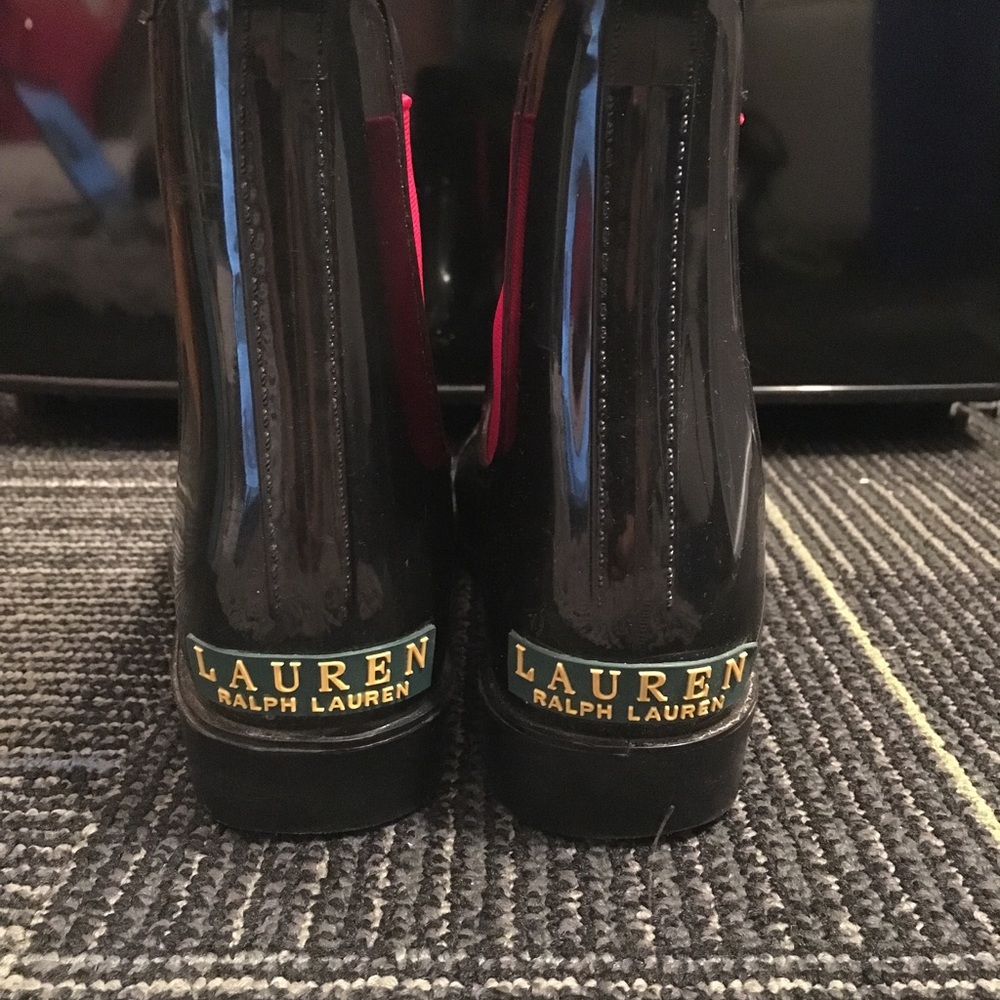 Barely worn Ralph Lauren rain boots!