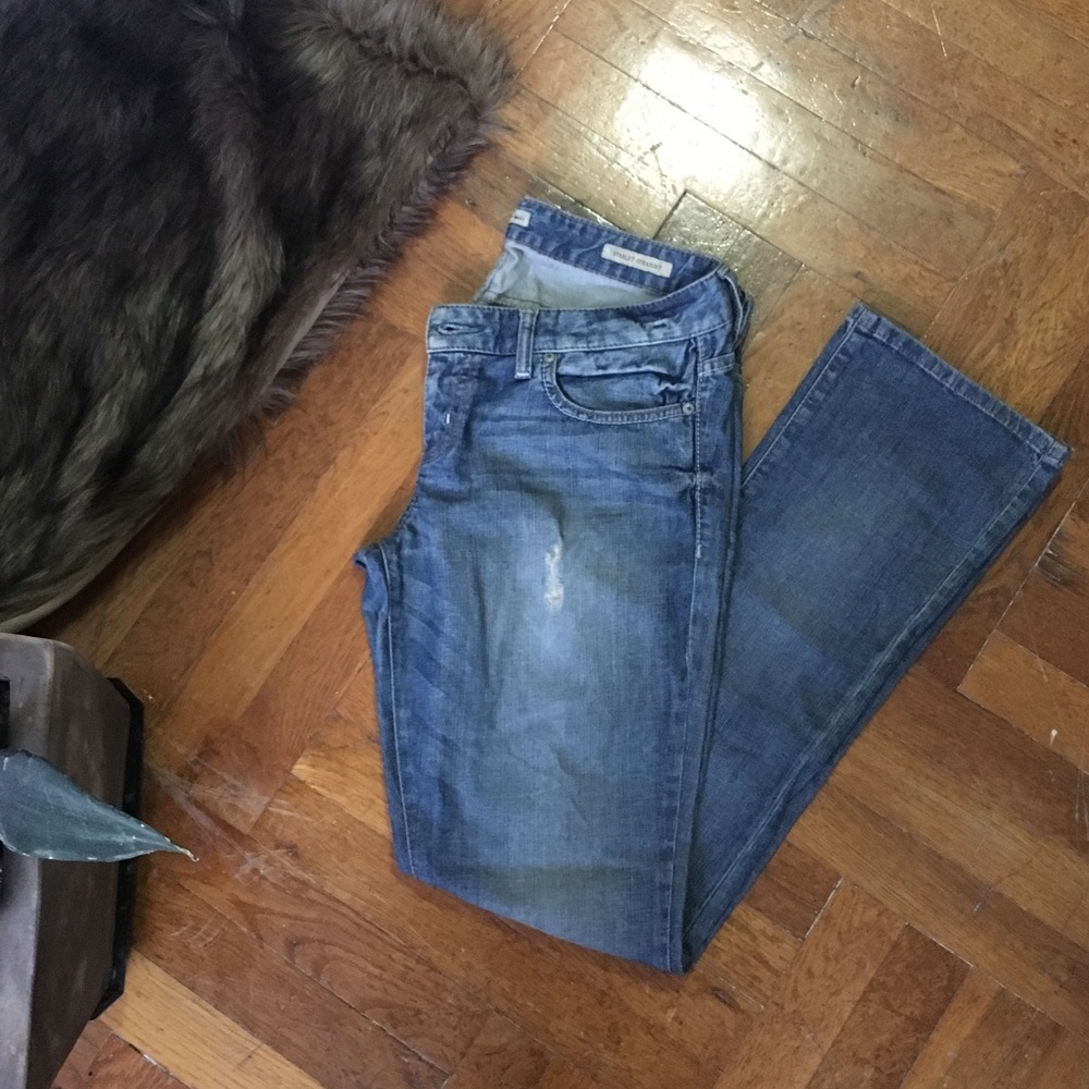 Guess Starlet Straight Distressed Denim
